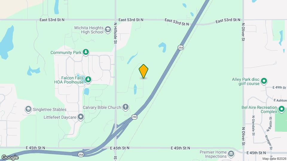 5019 N Vassar Ave Map and Location Details