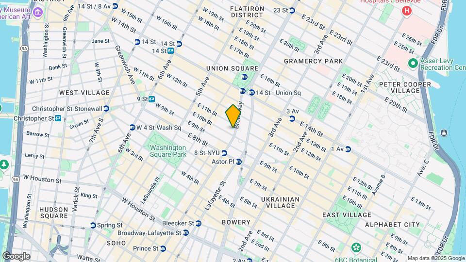 791 Broadway Map and Location Details
