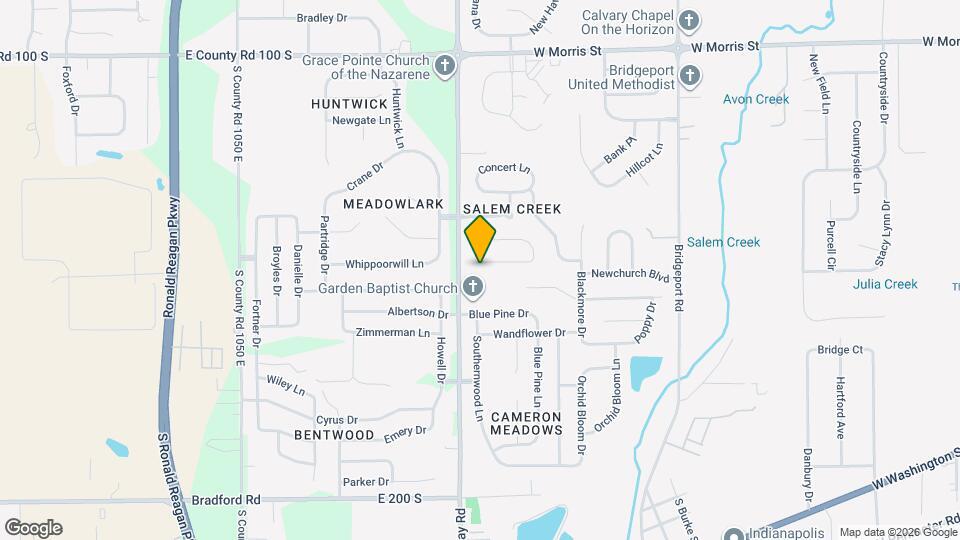 9223 Timpani Way Map and Location Details