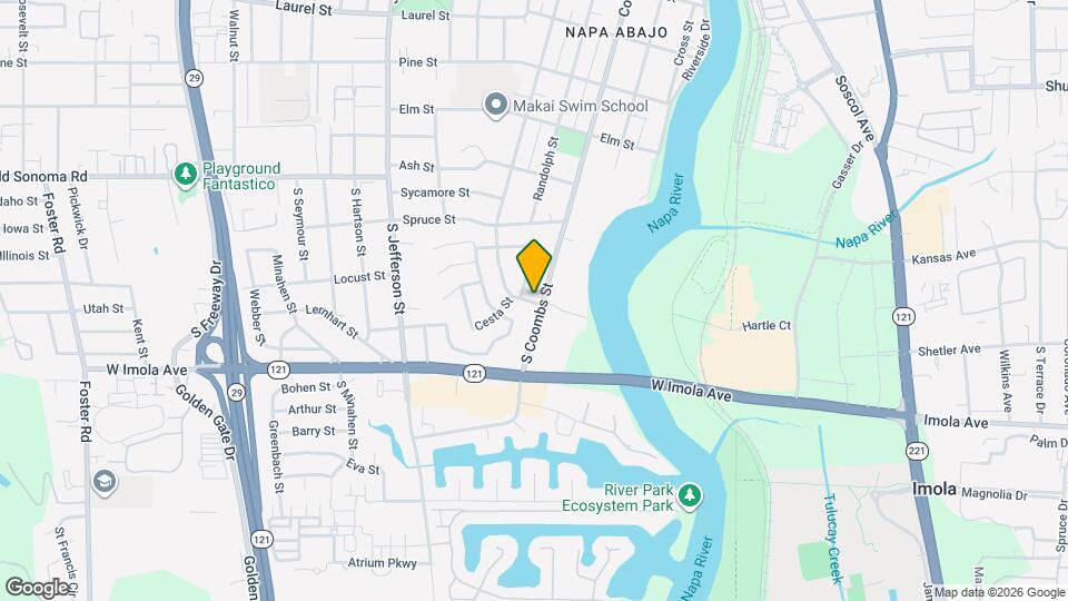 Rio Vista Apartments Map and Location Details