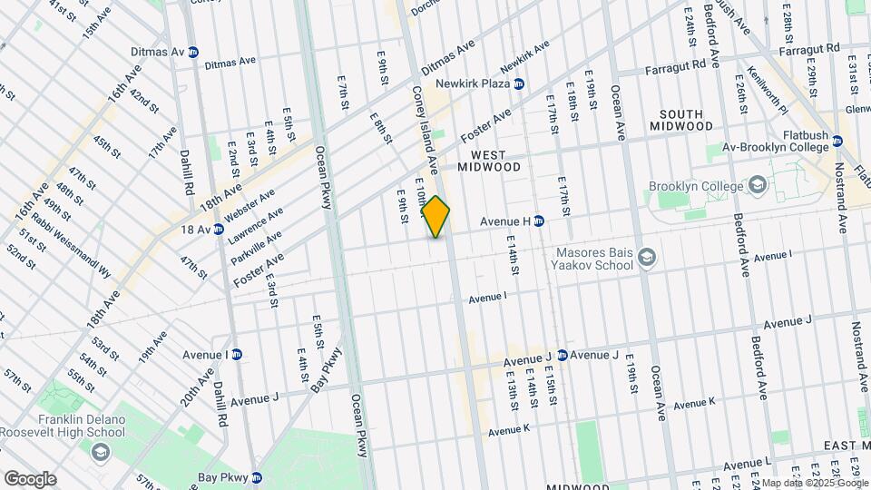 801 E 10th St Mapa y Detalles de la Ubicación