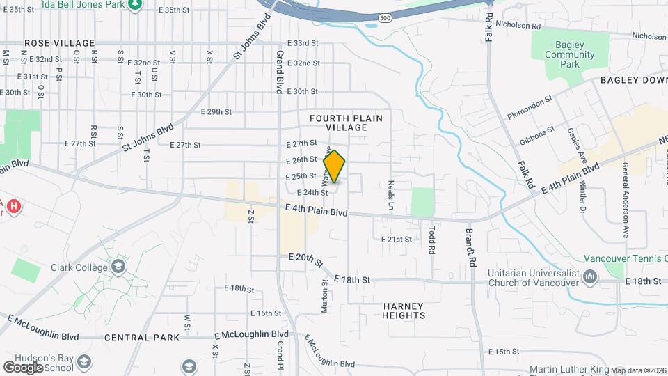 3110 E 24th St Map and Location Details