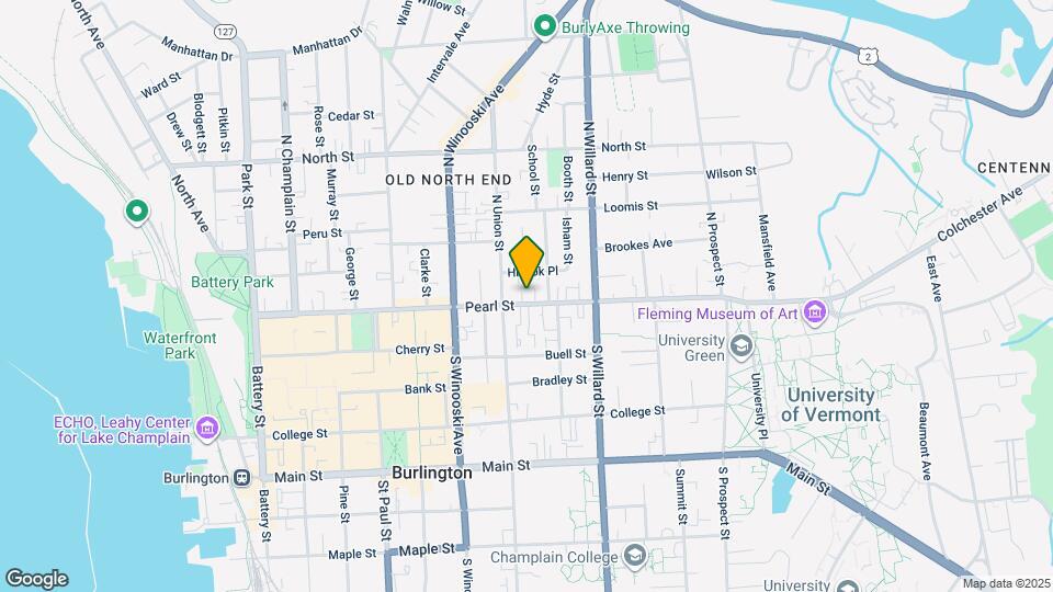 258 Pearl St Map and Location Details