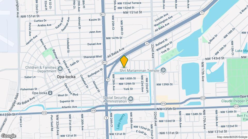 14120 NW 24th Ct Map and Location Details