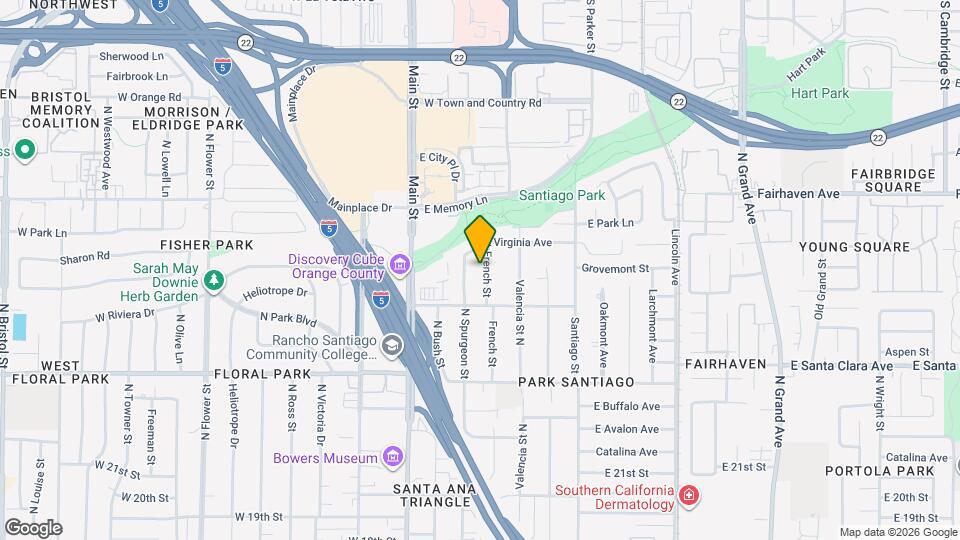 2528 French St Map and Location Details