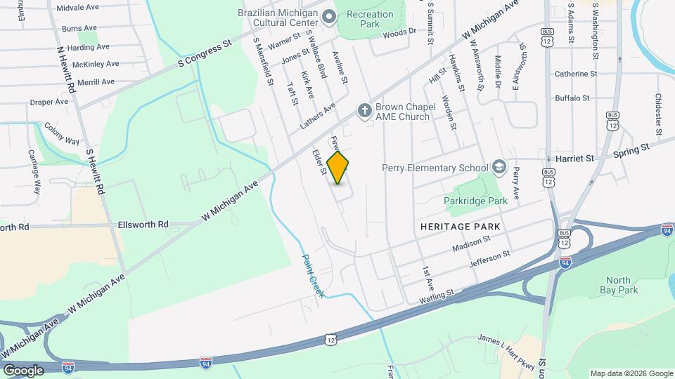 395 Elder St Map and Location Details