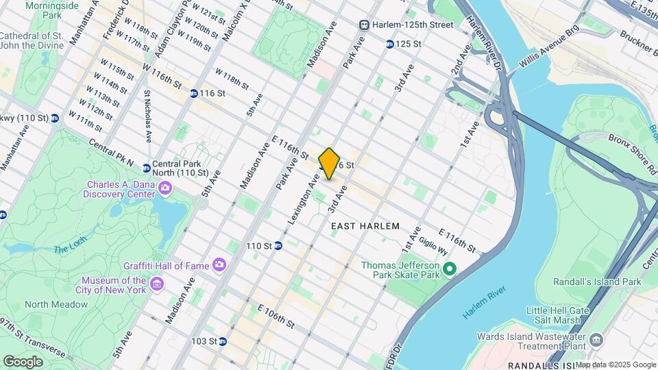 171 E 115th St Map and Location Details