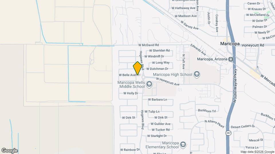 19149 N Miller Way Mapa y Detalles de la Ubicación