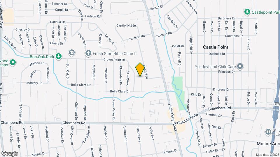 10137 Cavalier Ct Map and Location Details