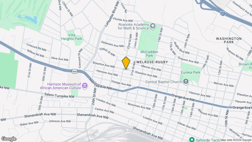 2122 Staunton Ave NW Mapa y Detalles de la Ubicación