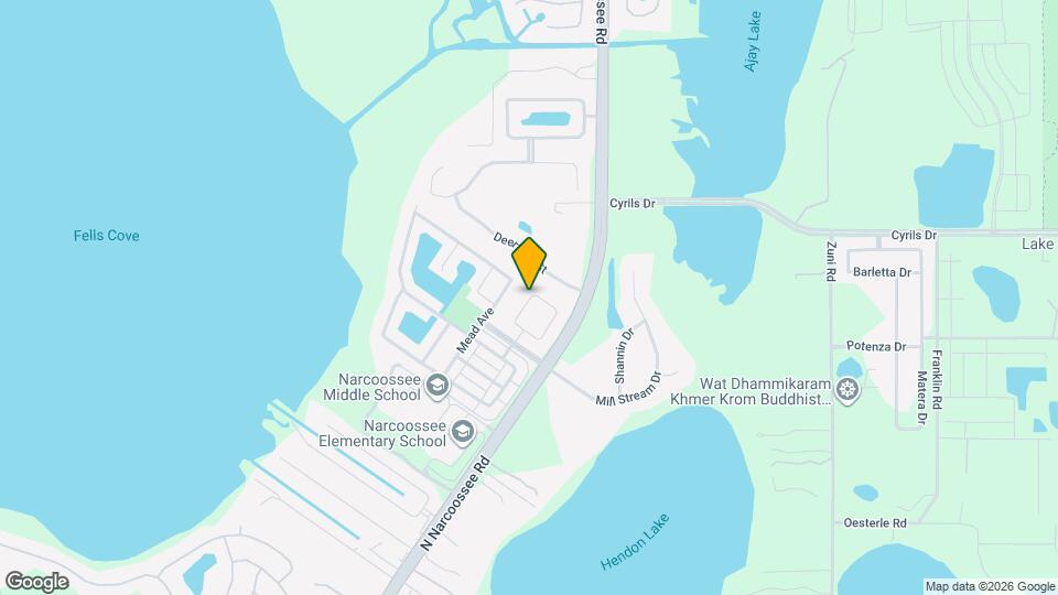 5307 Brydon Woods Cir Map and Location Details