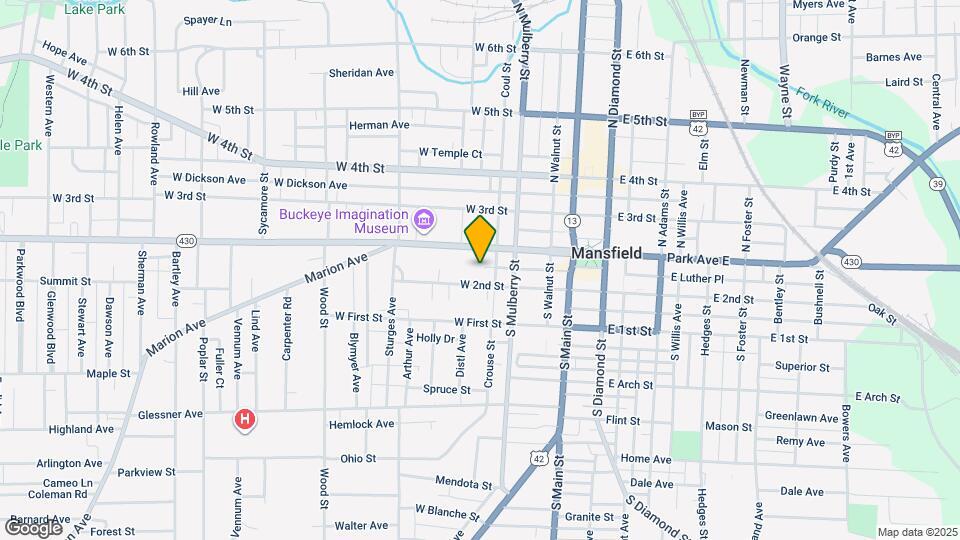 101 W Luther Pl Map and Location Details
