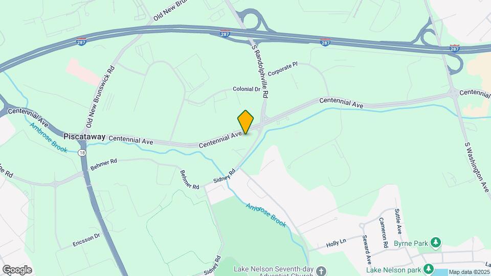 Furnished Studio-Piscataway - Rutgers Univ Map and Location Details