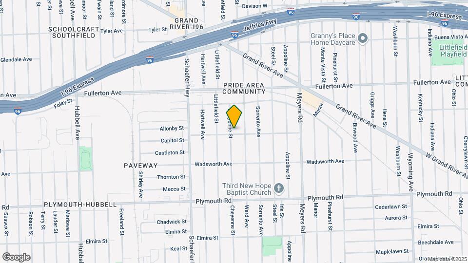 12200 Cheyenne St Mapa y Detalles de la Ubicación