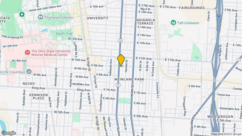1474-1484 Summit St Map and Location Details