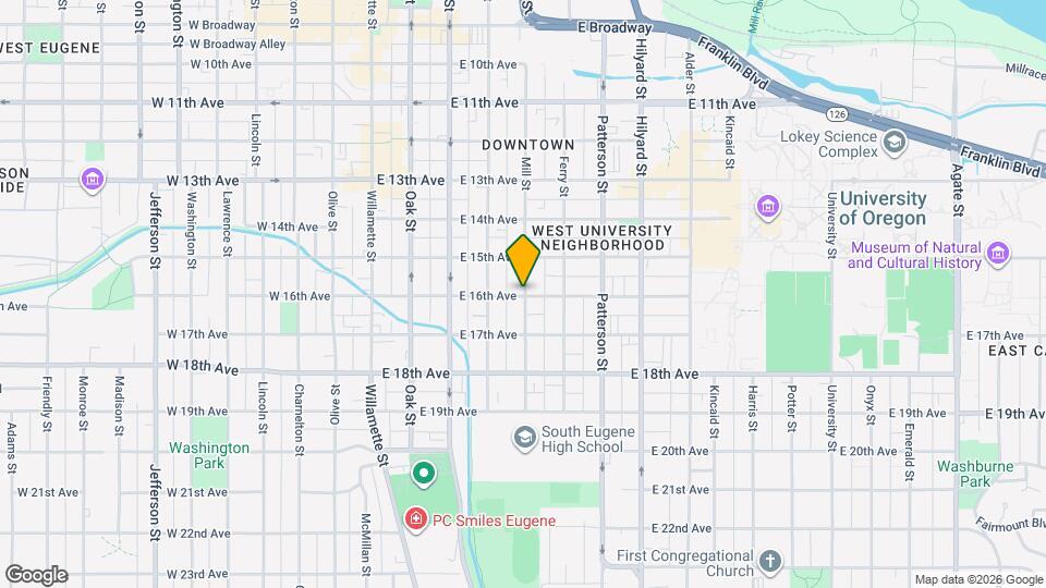 1594 Mill St Map and Location Details