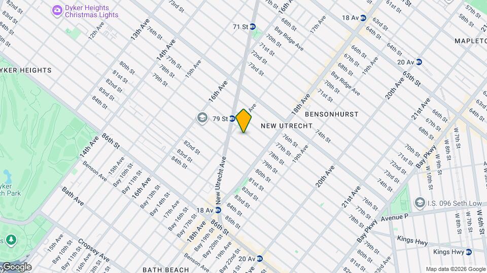 1726 78th St Map and Location Details