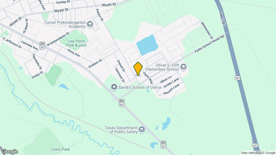 1550 Woodlake Dr Map and Location Details
