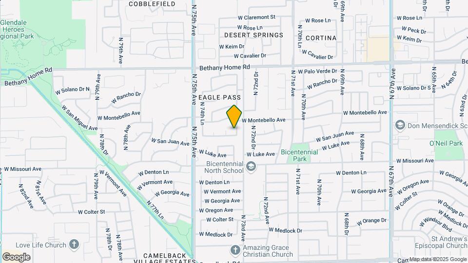 5710 N 73rd Dr Map and Location Details