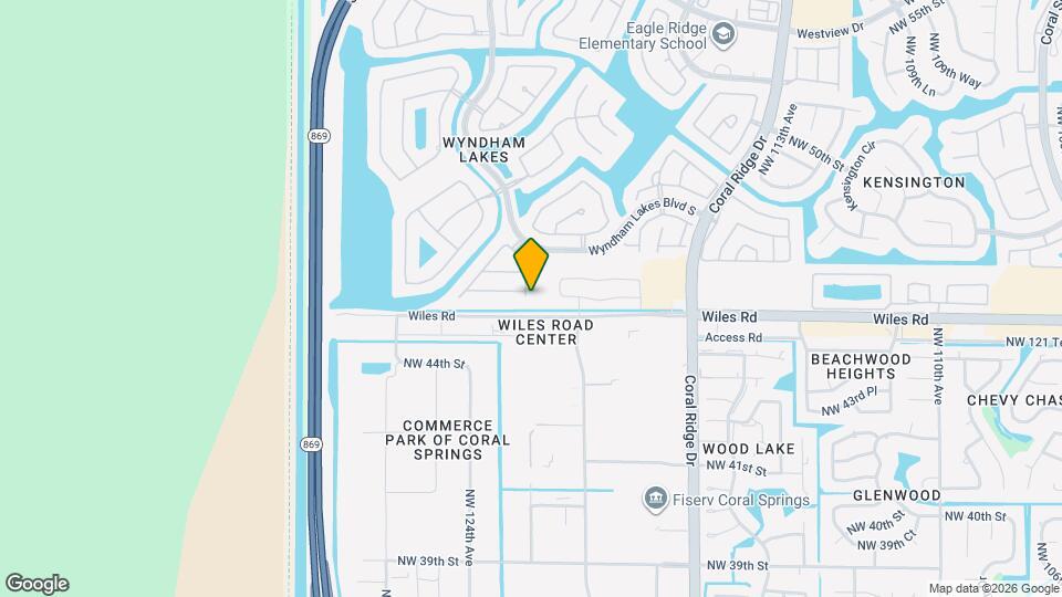 4601 NW 121st Ave Map and Location Details