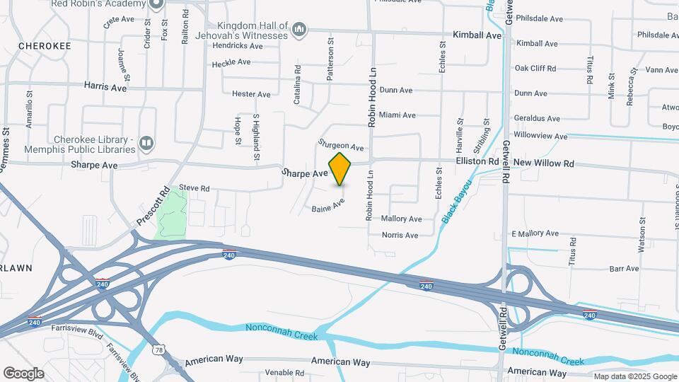 1697 Baine Ave Map and Location Details