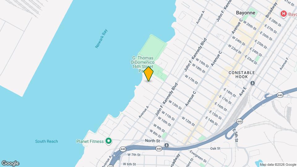 36 Washington Pky, Unit 1st floor Map and Location Details