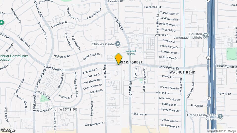 1909 Bittercreek Dr Map and Location Details