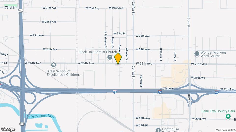 6419 W 25th Ave Map and Location Details