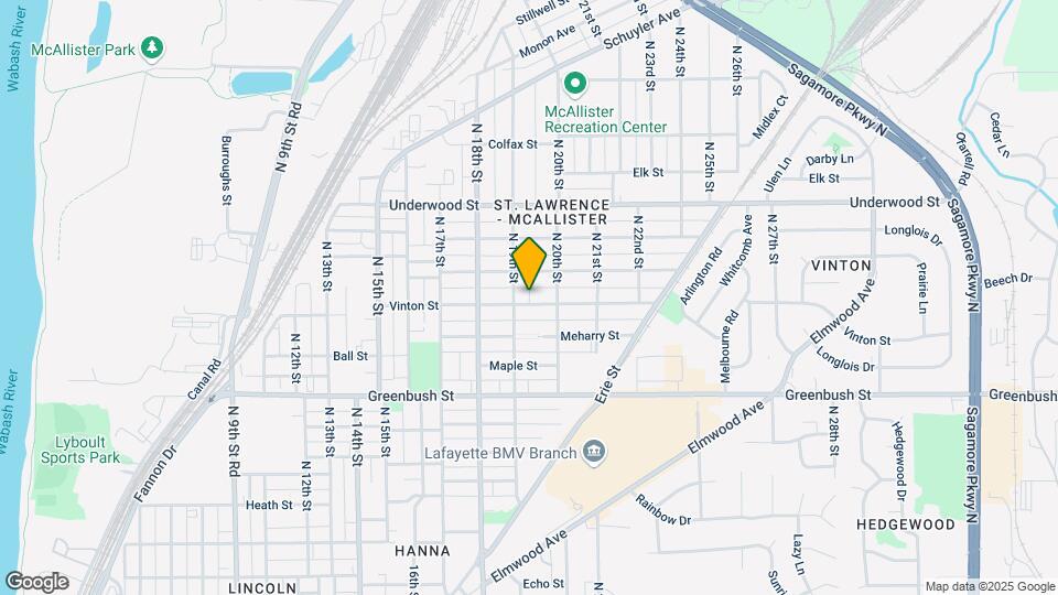 1910 Vinton St Map and Location Details