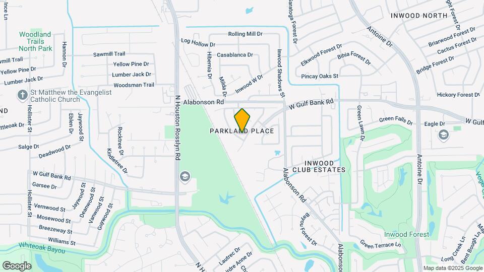 9606 Park Heath Ln Map and Location Details