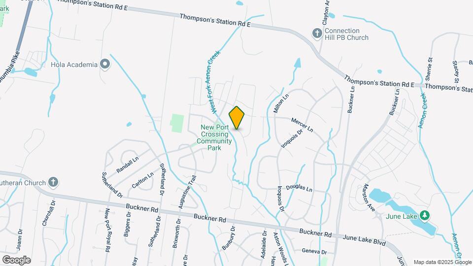 1024 Watauga Ct Map and Location Details
