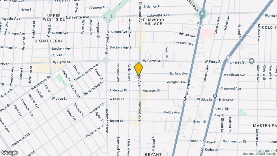 Elmwood Map and Location Details