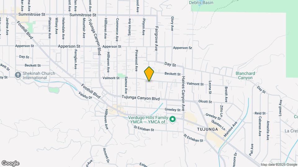 7030 Valmont St Map and Location Details