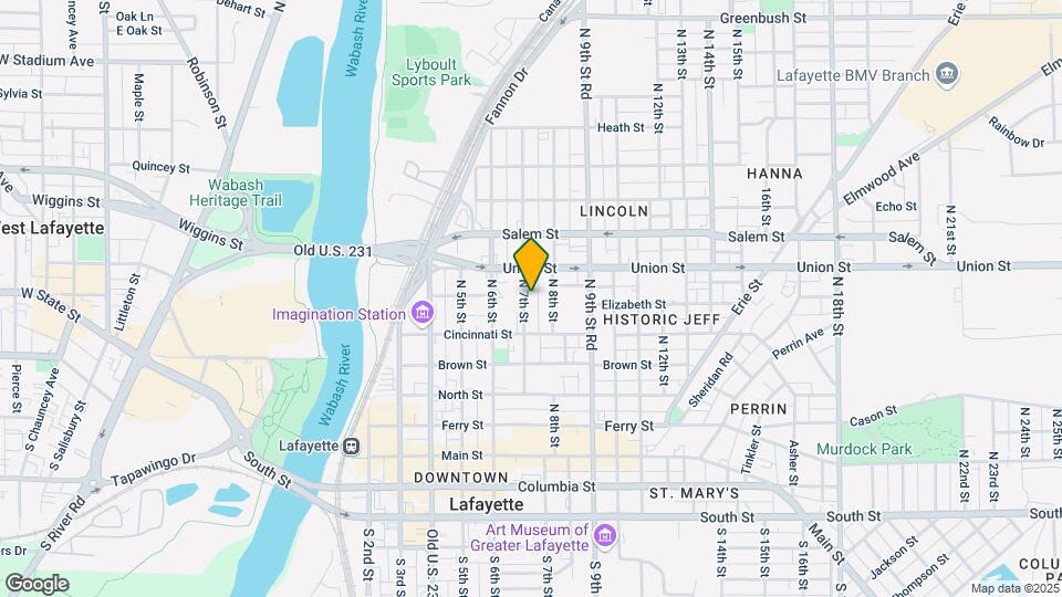 639 N 7th St Mapa y Detalles de la Ubicación