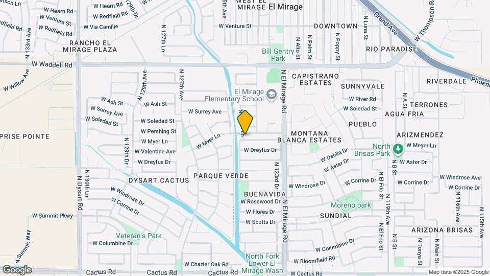 12430 W Valentine Ave Mapa y Detalles de la Ubicación