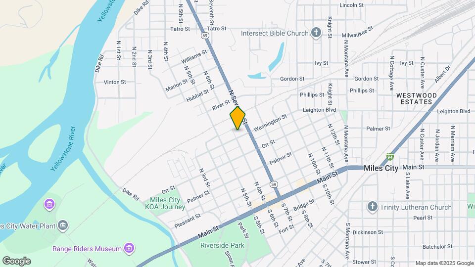 603 Washington St Map and Location Details