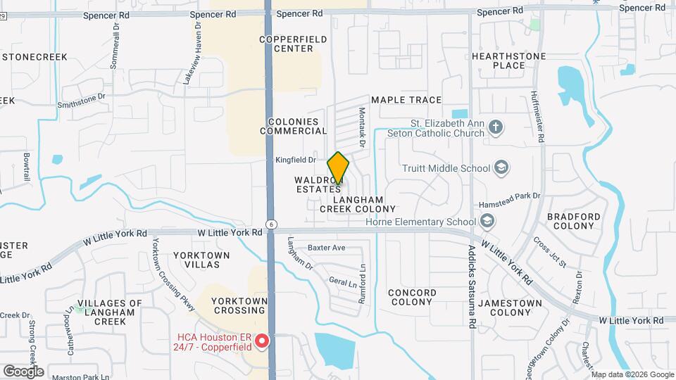 6434 Bosley Ln Map and Location Details