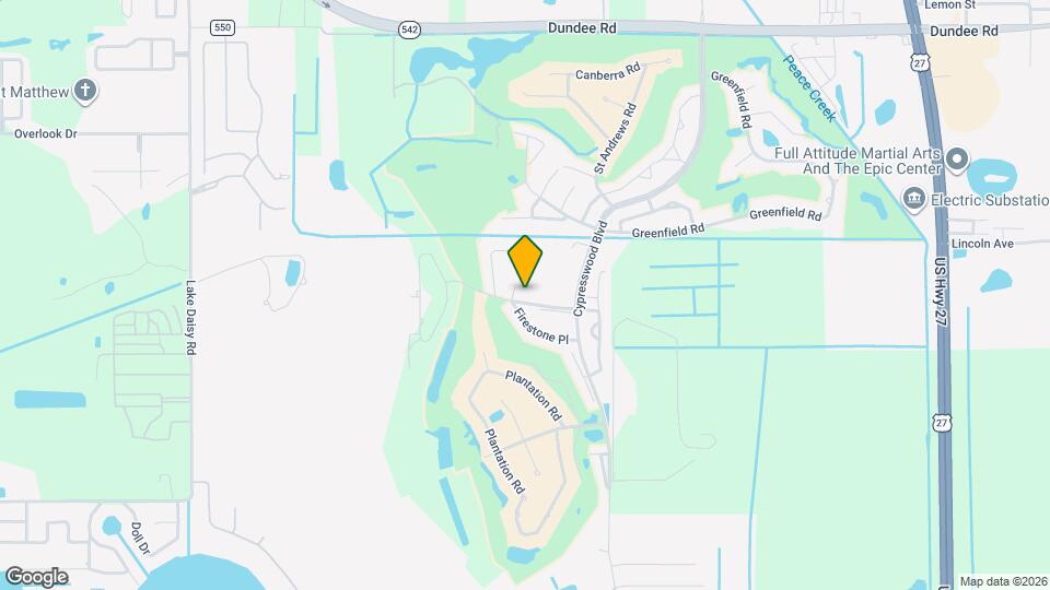 1707 Eagle Pond Dr Map and Location Details