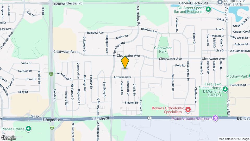 2505 Lowman Dr Map and Location Details