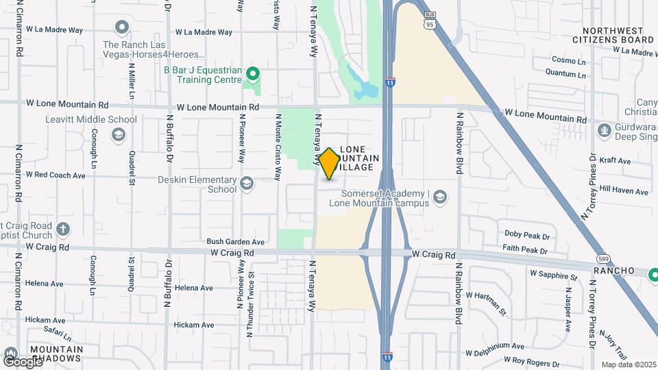 7120 Golden Desert Ave Map and Location Details