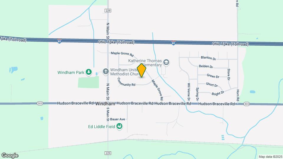 9607 Community Rd Map and Location Details
