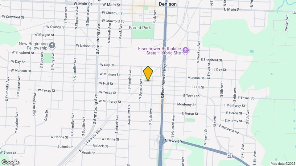 309 W Hull St Map and Location Details