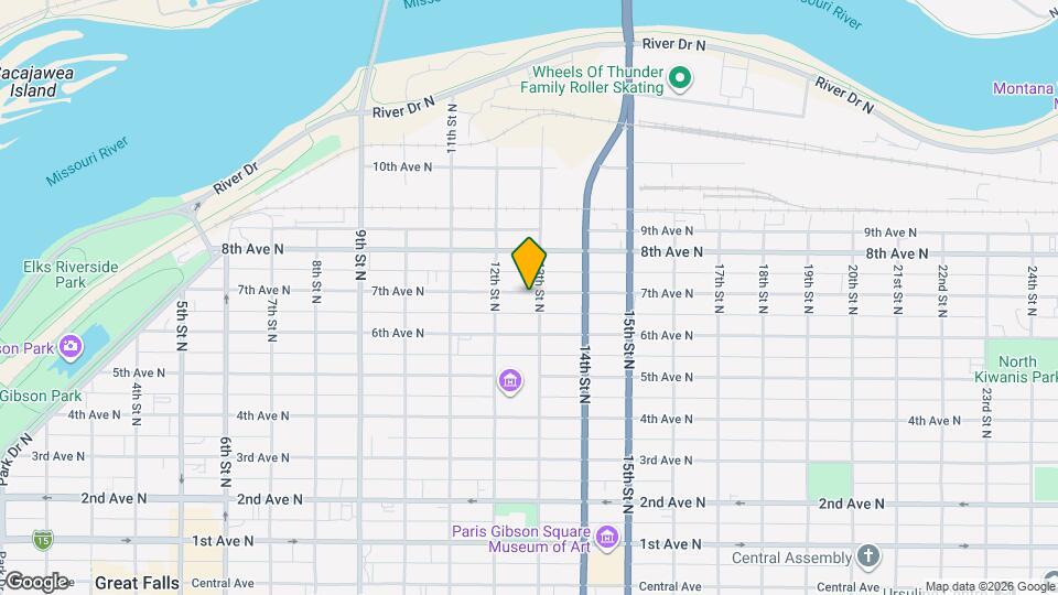 1224 7th Ave N Map and Location Details