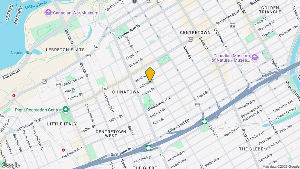 646 Gilmour St Map and Location Details