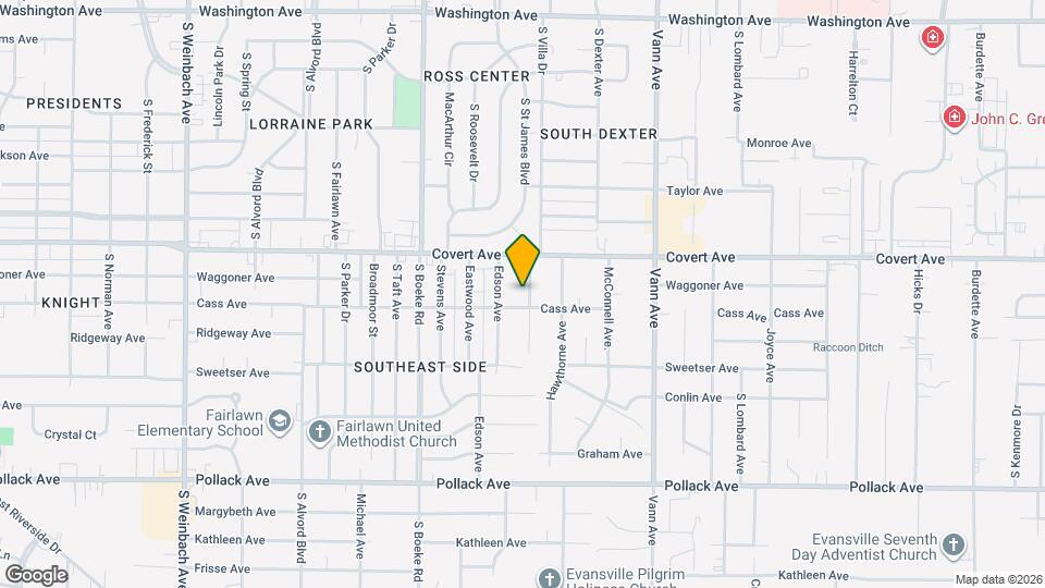 1655 Beckman Ave Map and Location Details