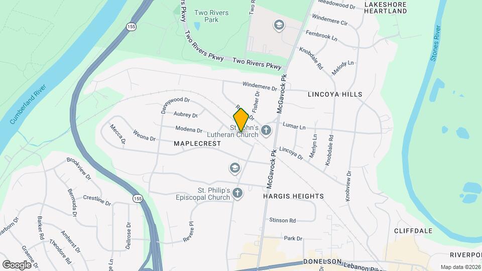 2410 Dennywood Dr Map and Location Details