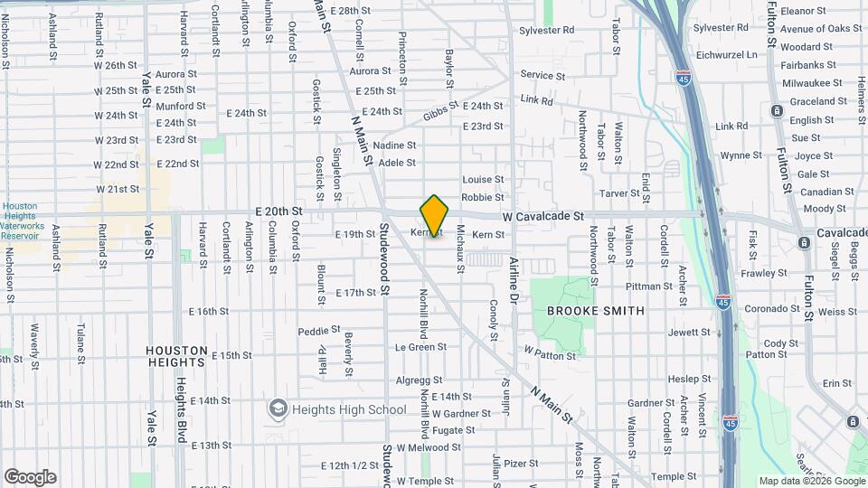 1034 Dunbar St Map and Location Details