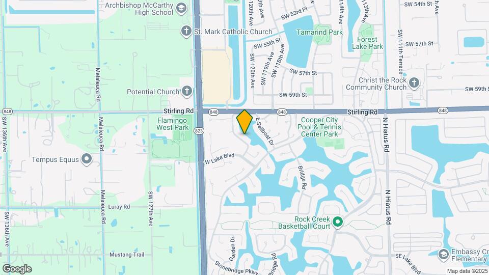 4005 W Sailboat Dr Map and Location Details