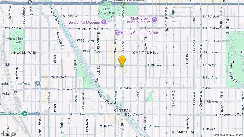 975 Lincoln St Mapa y Detalles de la Ubicación