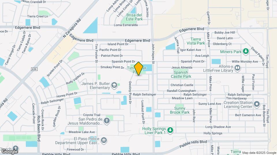 14413 Ocean Point Ln Map and Location Details